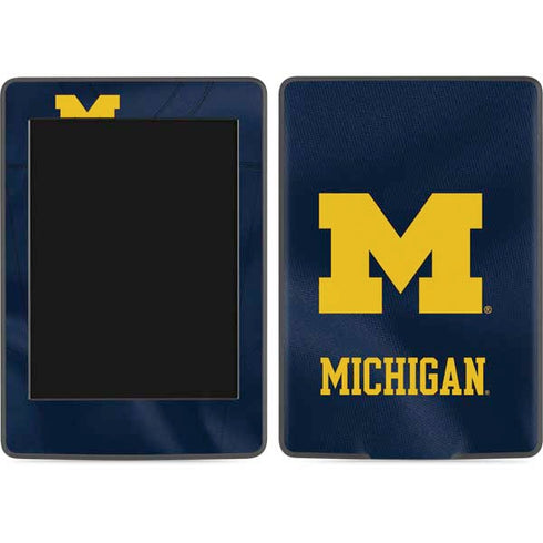 University of Michigan Blue Jersey Amazon Kindle Skin